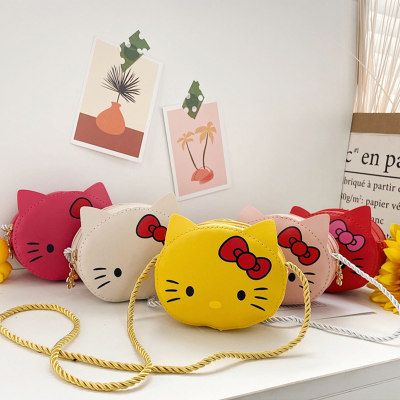 Children's Cute Hello Kitty Shoulder Crossbody Bag Coin Purse
