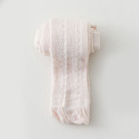Dünne, atmungsaktive, einfarbige Neun-Punkte-Hose aus dünnem, gekämmtem Baumwollnetz für Kinder im Frühling und Sommer  Rosa