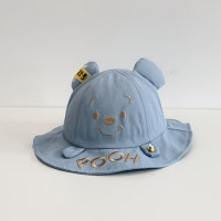 Nuevo sombrero de oso de dibujos animados de primavera para niños.  Azul