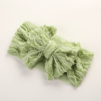 Baby Lace Decoration Hairband  Light Green