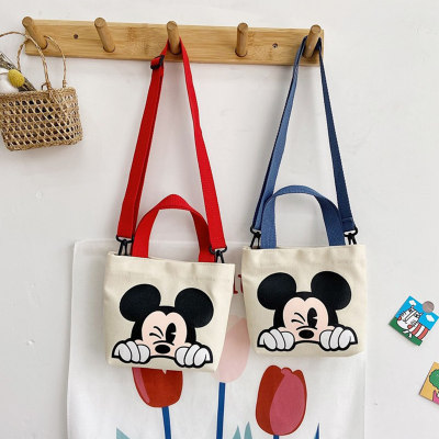 Children's Cartoon Mickey Print Casual Shoulder Crossbody Tutorial Bag