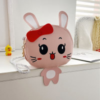 Children's Cute Minnie Animal Shoulder Crossbody Bag Coin Purse  Multicolor