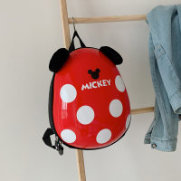 Children's single Mickey backpack  Red