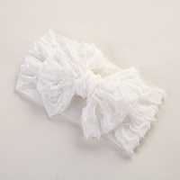 Baby Lace Decoration Hairband  White