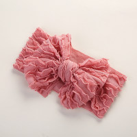 Baby Lace Decoration Hairband  Pink