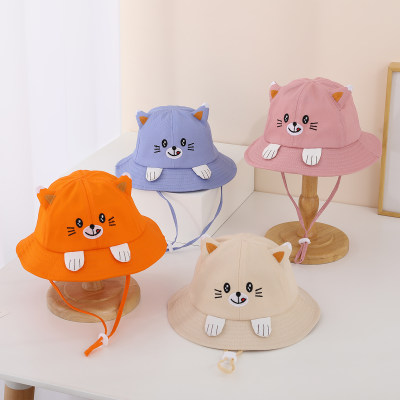 Sombrero de sombrilla para exteriores con orejas 3D de oso lindo para niños