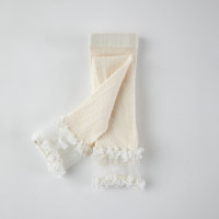 Leggings a nove punti antizanzare alla moda in maglia di filato di neve sottile primaverile ed estivo per bambini  Giallo