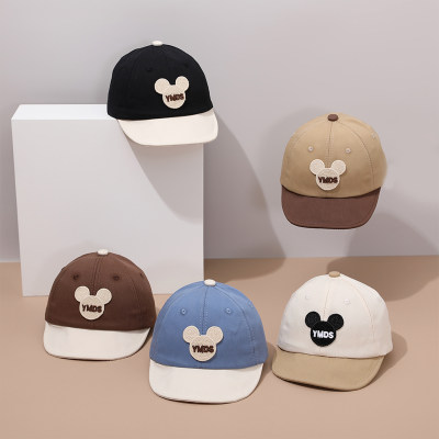 Children's Mickey Mouse Clubhouse soft brim colorblock cap