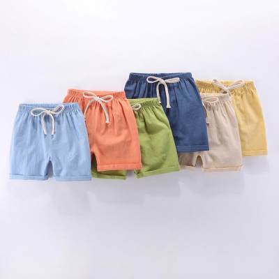 Pantalones cortos casuales de algodón de verano para niño