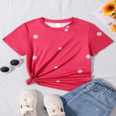 Gänseblümchen-Sommer-T-Shirt