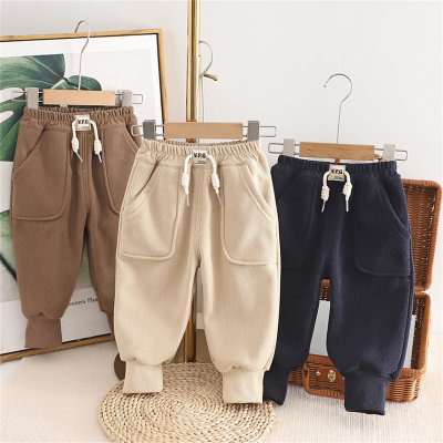 Toddler Boy Solid Color Daily Pants