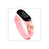 Children's Anime Princess LED Doll Watch  Multicolor
