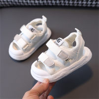 Non-slip soft sole toe sandals  White