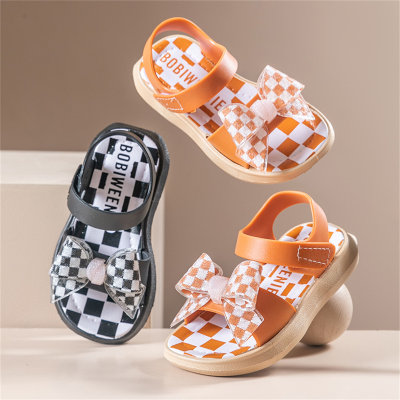 Sandalias de princesa, zapatos de playa versátiles con suela suave para niñas pequeñas, niños medianos y grandes