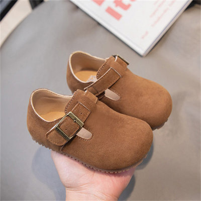 Birkenstocks single shoes fashionable all-match leather shoes
