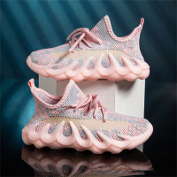 coconut shoes breathable mesh sneakers  Pink