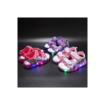 Children's Frozen Luminous Breathable Sandals