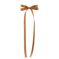 Borla cinta lazo horquilla poliéster algodón Maillard horquilla infantil accesorios para el cabello clip de pico de pato  Multicolor