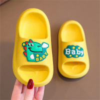Zapatillas Sanrio para niños, zapatillas antideslizantes de verano para niñas, lindas zapatillas de baño para el hogar para bebés, para uso exterior  Amarillo