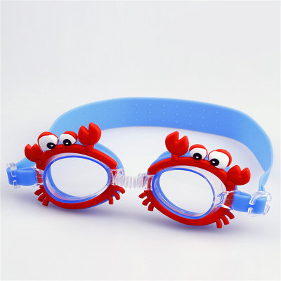 Gafas de natación para niños con estampado de cangrejo