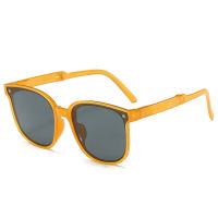 Gafas de sol plegables para niños pequeños  naranja