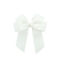 Handmade baby double-layer streamers, polyester ribbed ribbon bows, hairpins and hair accessories  Multicolor