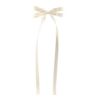 Tassel ribbon bow hairpin polyester cotton Maillard children's hairpin hair accessories duckbill clip  Multicolor