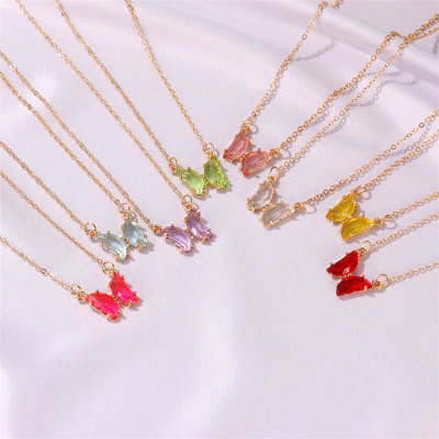 Girls' Butterfly Style Necklace