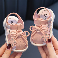 Chaussures d'intérieur antidérapantes à semelle souple, jolies chaussures de plage pour bébé et tout-petit  Rose
