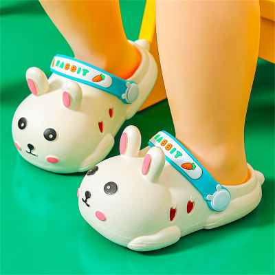 Children's Slippers Women's Summer Indoor Cute Cartoon Home Anti-Slip Soft Sole Small and Medium-sized Boys Baby Cool Boys' Slippers