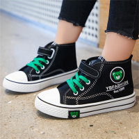 breathable canvas shoes high tops  Green