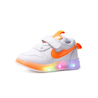 Toddler Girl Luminescent Sport Shoes  Orange