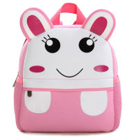 Children's 3D Animal Picture Backpack  White