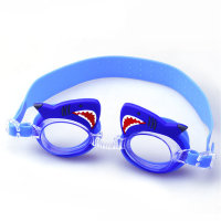 Gafas de natación para niños, impermeables y antivaho, lindas para niños pequeños  Azul profundo