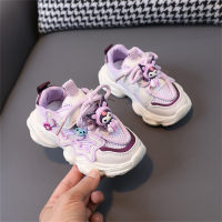 Mesh sneakers non-slip soft sole baby girl baby toddler shoes  Purple
