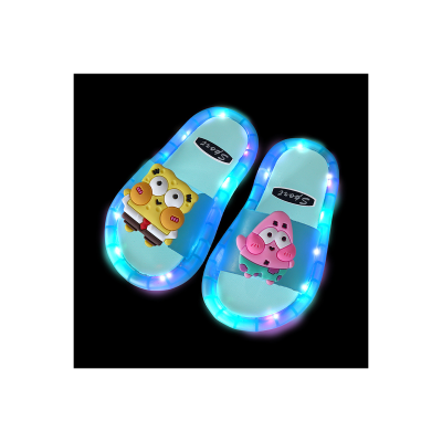 Children's luminous 3D cartoon pattern slippers