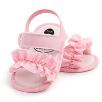 Baby Ruffle Decor Shoes  Pink