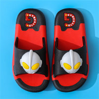Pantofole per bambini Ultraman Pantofole da superman per la casa da bagno antiscivolo con suola morbida  Nero