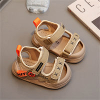 Sandals for babies with soft sole function can prevent slipping and prevent shoes from falling off  Khaki