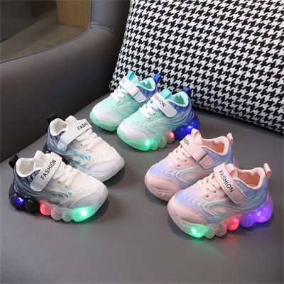 Trendy light-soled toddler shoes with soft soles