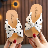 Bohemian style sponge comfortable and soft casual indoor and outdoor printed fabric sandals  White