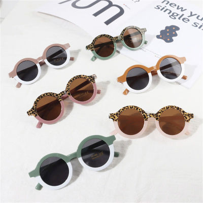 Girl Color-block Roundful Sunglasses