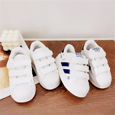 Girls' shoes 2024 new spring and autumn children's sneakers low-top little girls sneakers small white shoes shell casual shoes