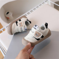 Anti-slip soft sole breathable functional anti-slip children's shoes  Black