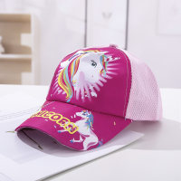 قبعة بيسبول للأطفال لفصل الربيع والخريف برسوم كارتونية للأولاد والبنات  متعدد الألوان