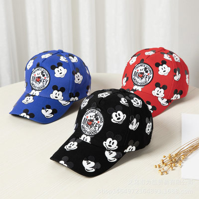 Children's baseball cap cartoon Mickey sun hat