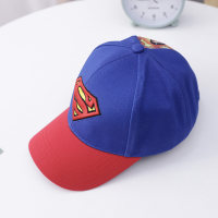 Gorra de béisbol de la serie de dibujos animados de Marvel para niños Superman Batman gorra con visera  rojo
