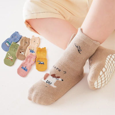 Baby Cartoon Animal Pattern Non-Slip Socks