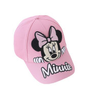 Gorra de béisbol con dibujos animados en 3D de Minnie para niñas  Rosado