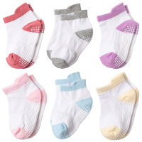 6Packs Baby Stripes Socks  Multicolor